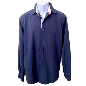 Fried Denim, Long Sleeve Slim Fit Button Down Shirt